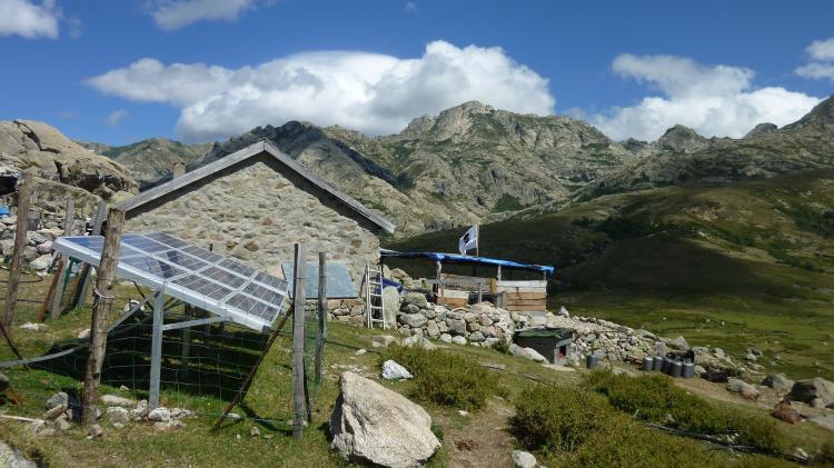 In some countries a lot of homes in remote areas have no mains electricity connection, while some people aspire to an off-grid or fully self-sufficient lifestyle. Photo: Radek Špáta - Pixabay.jpg Solar Panels placed in the yard of a home located in the mountains